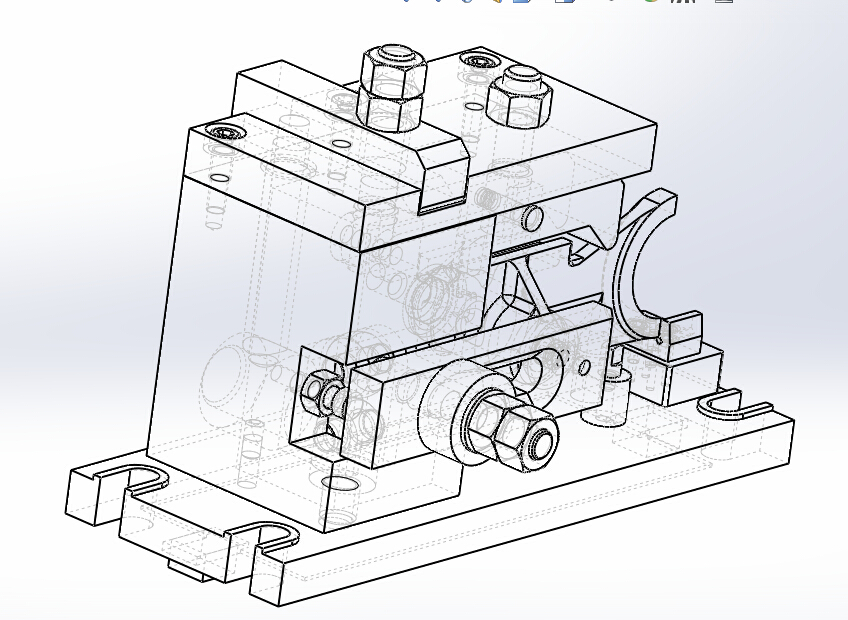 831002拨叉加工工艺及铣φ60两侧面夹具设计【含三维SolidWorks】